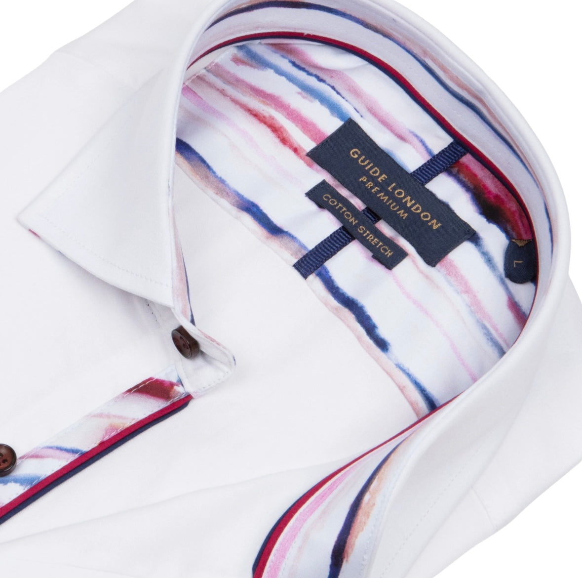 Guide London Plain Shirt In White