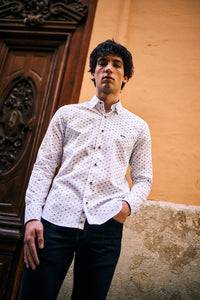 Dario Beltran Herce Bicycle Shirt In White