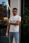 Capo Mercerised T-Shirt In White