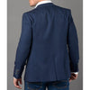 Claudio Lugli Jacket And Waistcoat In Navy Rainbow Stitch