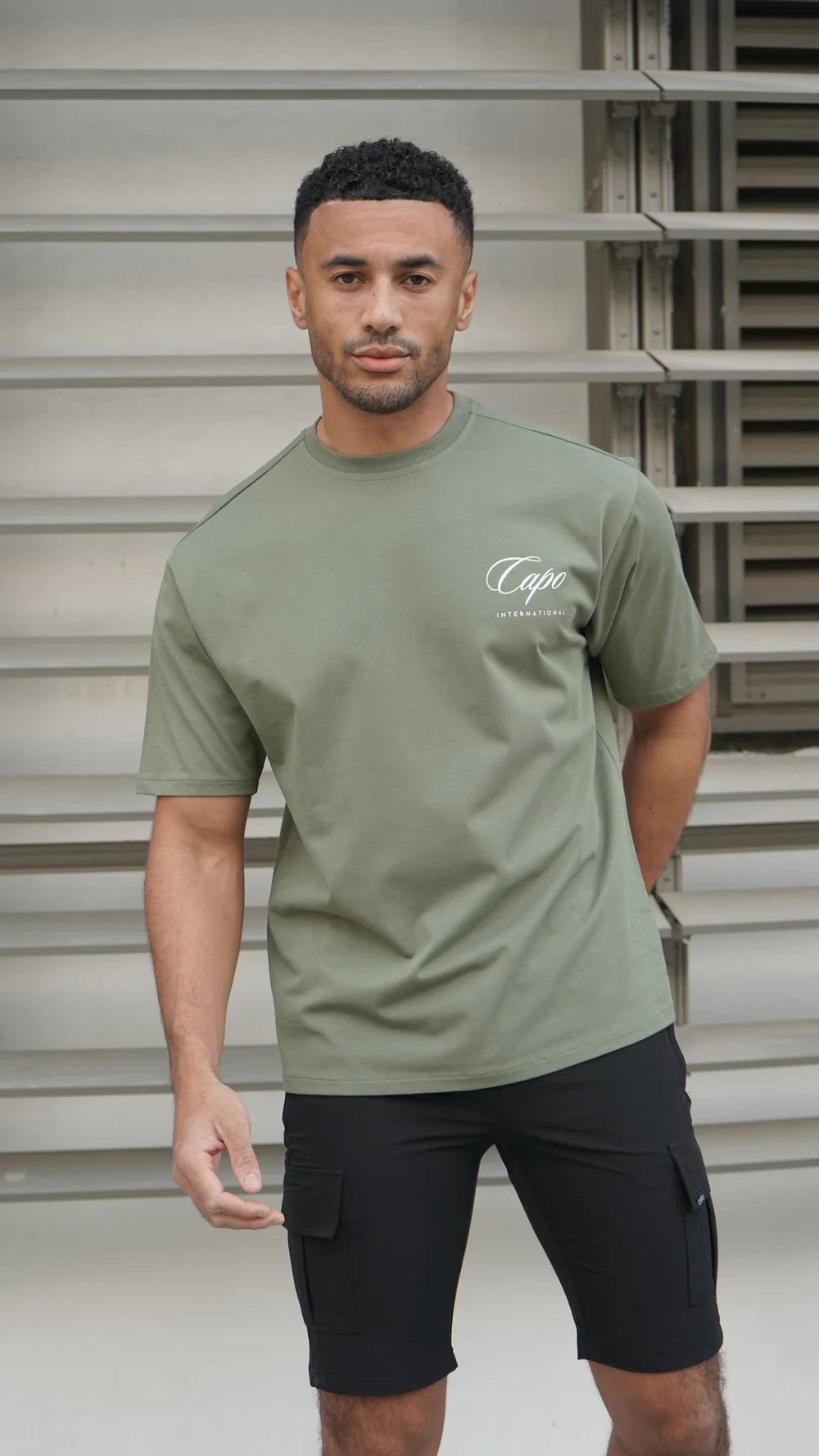 Capo International T-Shirt In Olive