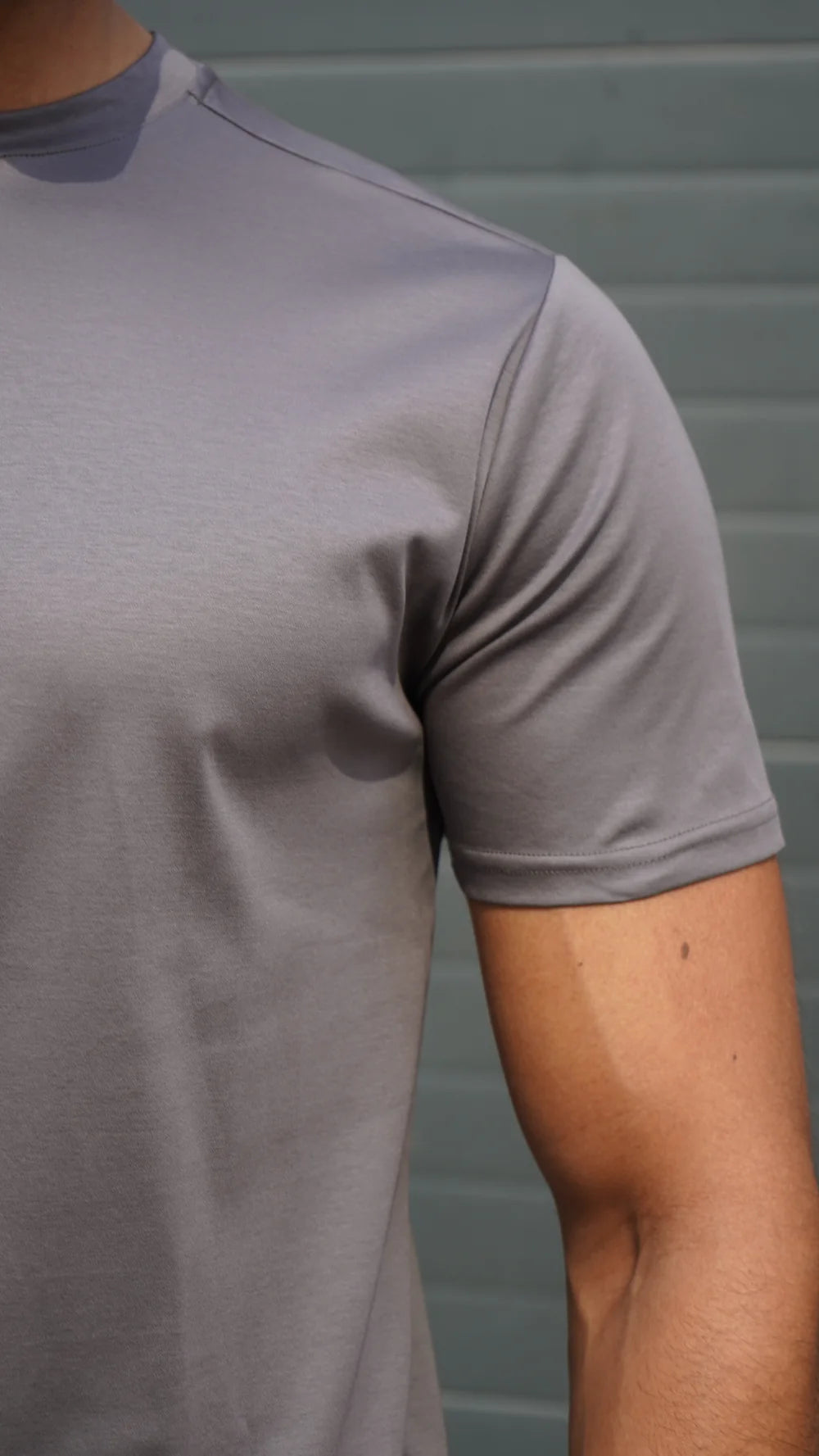 Capo Mercerised T-Shirt In Slate
