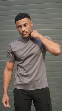 Capo Mercerised T-Shirt In Slate