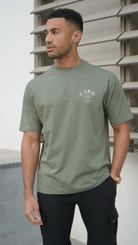 Capo Beach Club T-Shirt In Olive