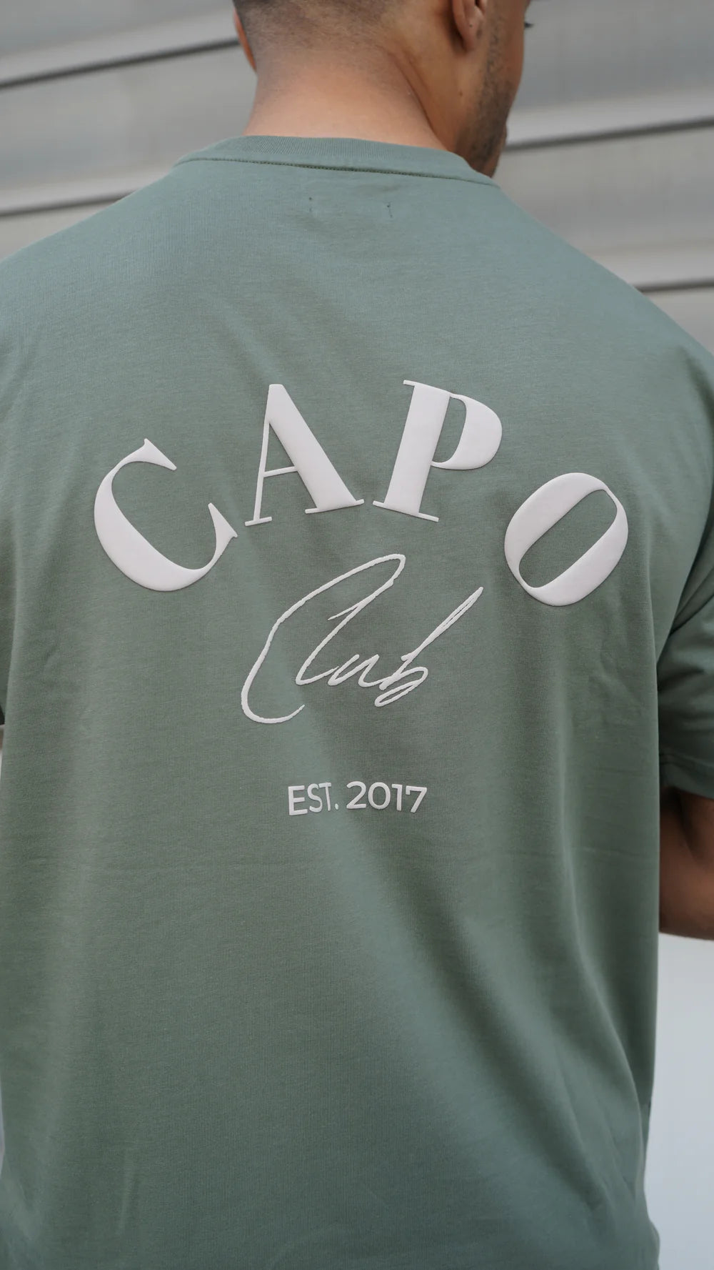 Capo Beach Club T-Shirt In Olive