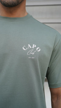 Capo Beach Club T-Shirt In Olive