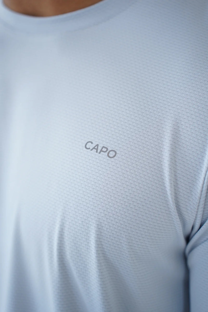 Capo Active Performance T-Shirt In Pale Blue