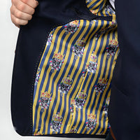 Claudio Lugli Jacket and Waistcoat in Navy