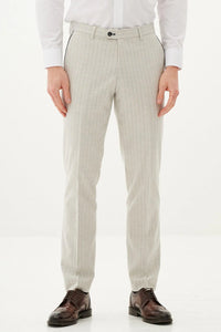 Marc Darcy Grant Trousers In Stone