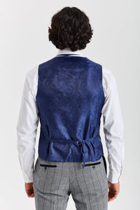 Paul Andrew Harris Waistcoat In Grey