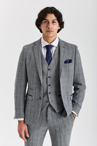 Paul Andrew Harris Blazer In Grey