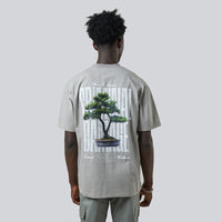 Criminal Damage Bonsai T-Shirt In Grey