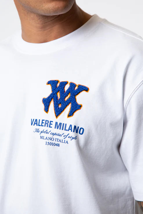 Valere Milano Ciniglia Tee In White