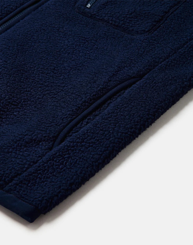 Gym + Coffee Horizon Full Zip Jacket In Twilight Navy