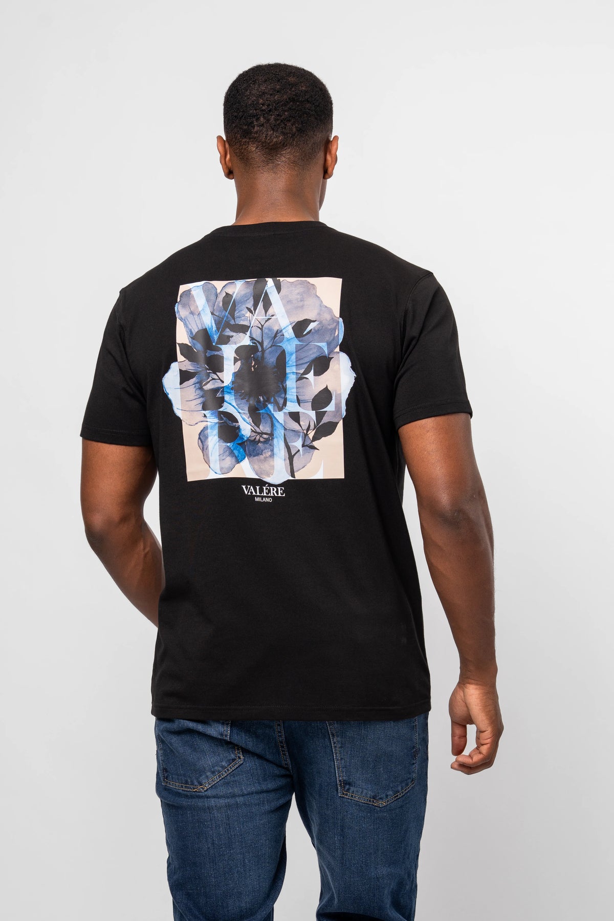 Valere Milano Linas Black T-Shirt