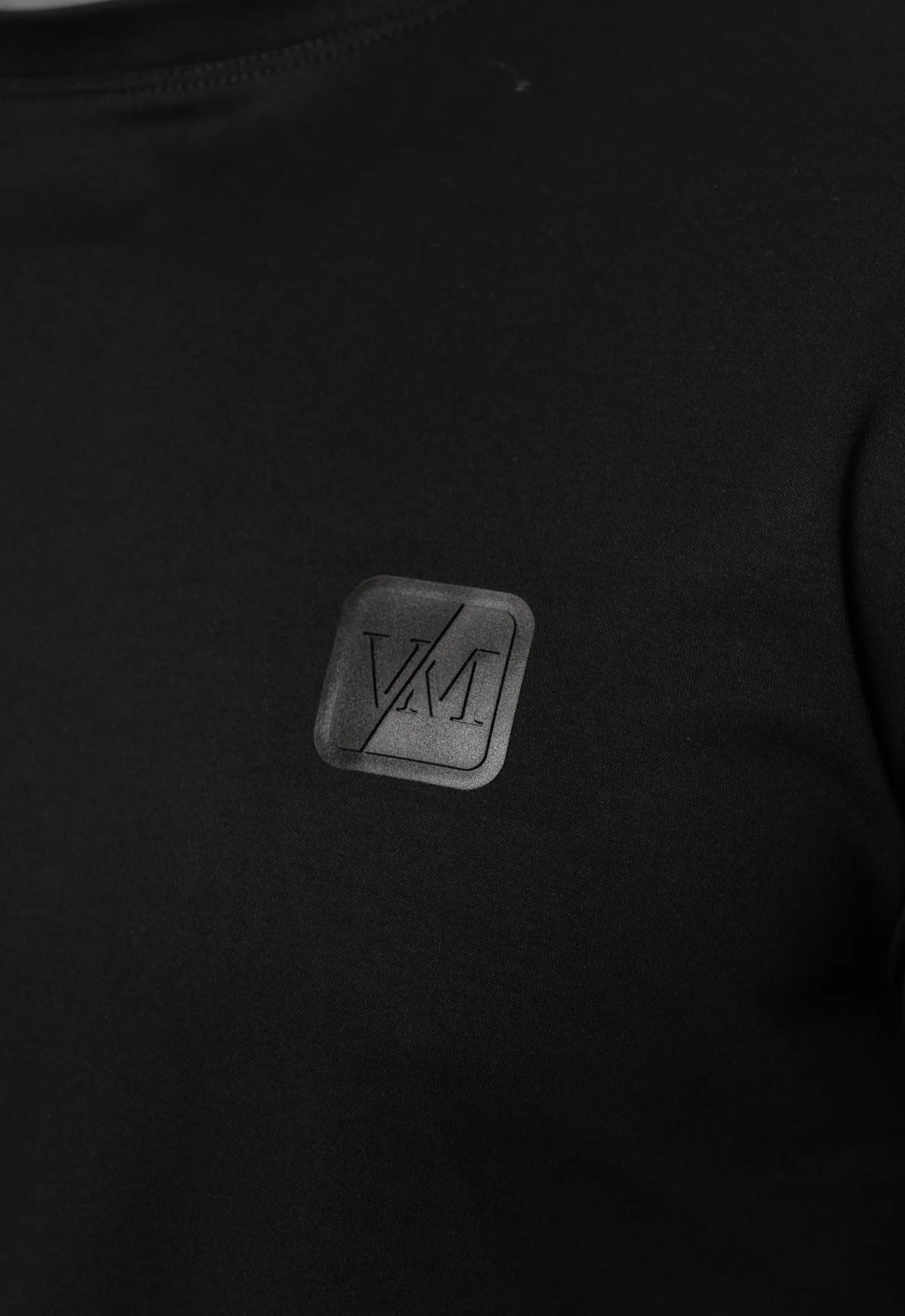 Valere Milano Merericed Tee In Black