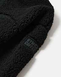 Gym + Coffee Industry Fleece Full Zip Jacket in Black