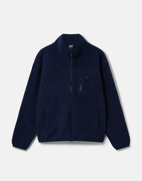 Gym + Coffee Horizon Full Zip Jacket In Twilight Navy