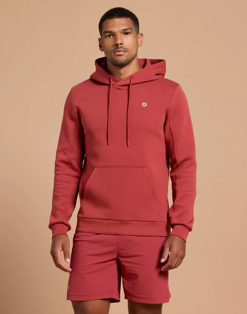 Gym + Coffee Relentless Hoodie In Rust