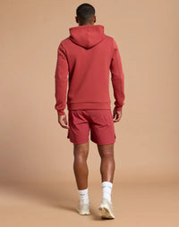 Gym + Coffee Relentless Hoodie In Rust