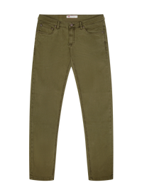 MishMash Tapered Fit Glacier Olive Jean