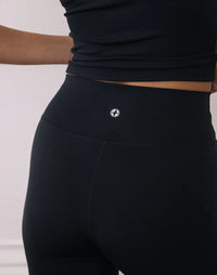 Gym + Coffee Daily Kind Soft Motion Wide Leg Legging in Black
