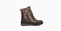 Caprice Bronze Comb Fur Lined Boots