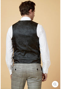 Marc Darcy Ross Waistcoat In Grey