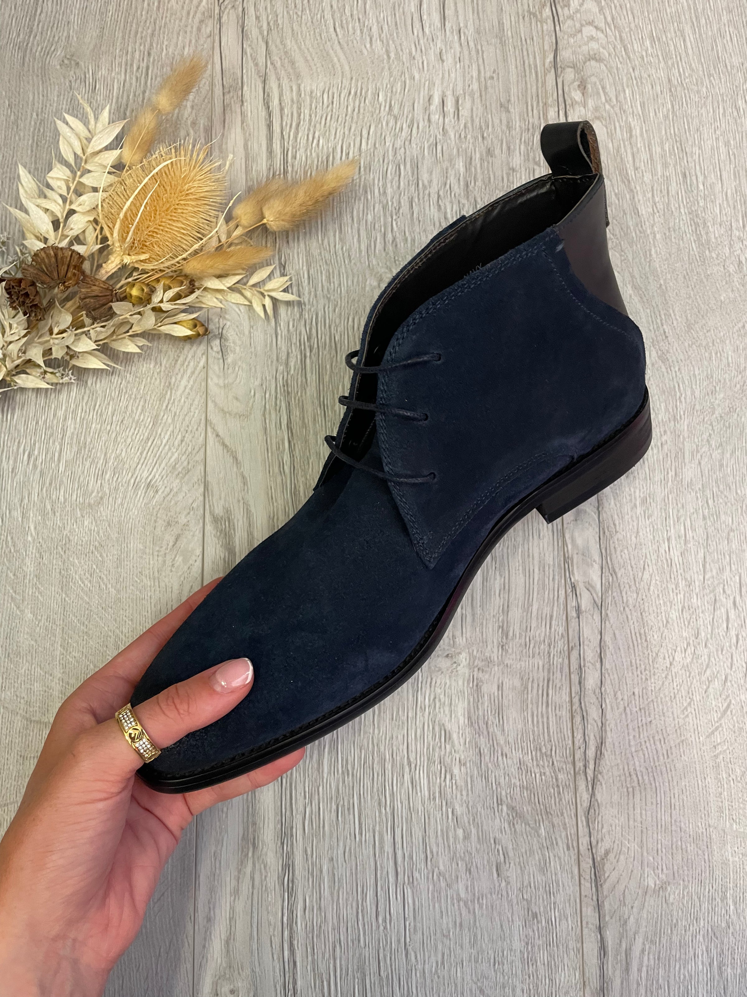 Sergio Duletti Ian Boots in Navy