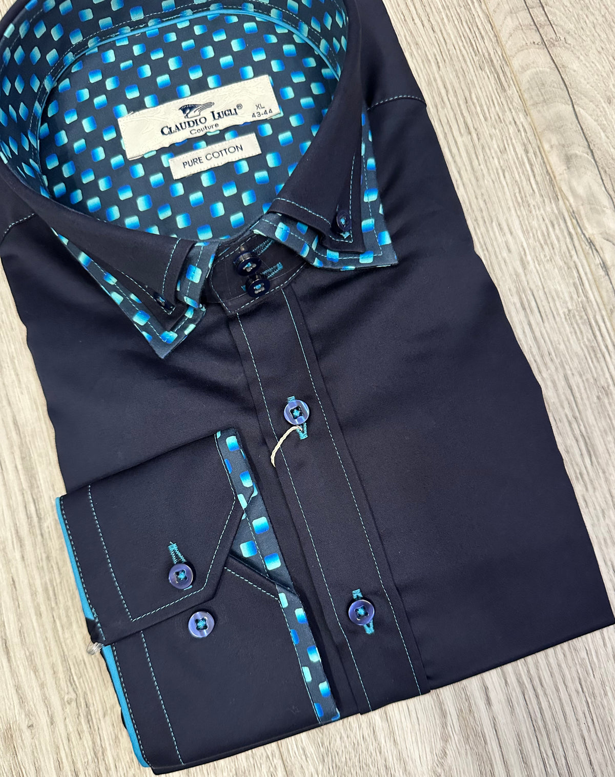 Claudio Lugli Shirt In Navy