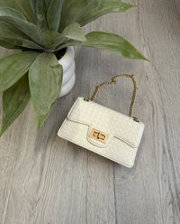 Aria Handbag In White
