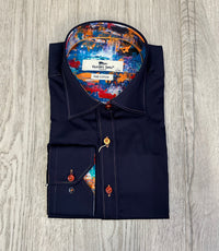 Claudio Lugli Shirt In Navy