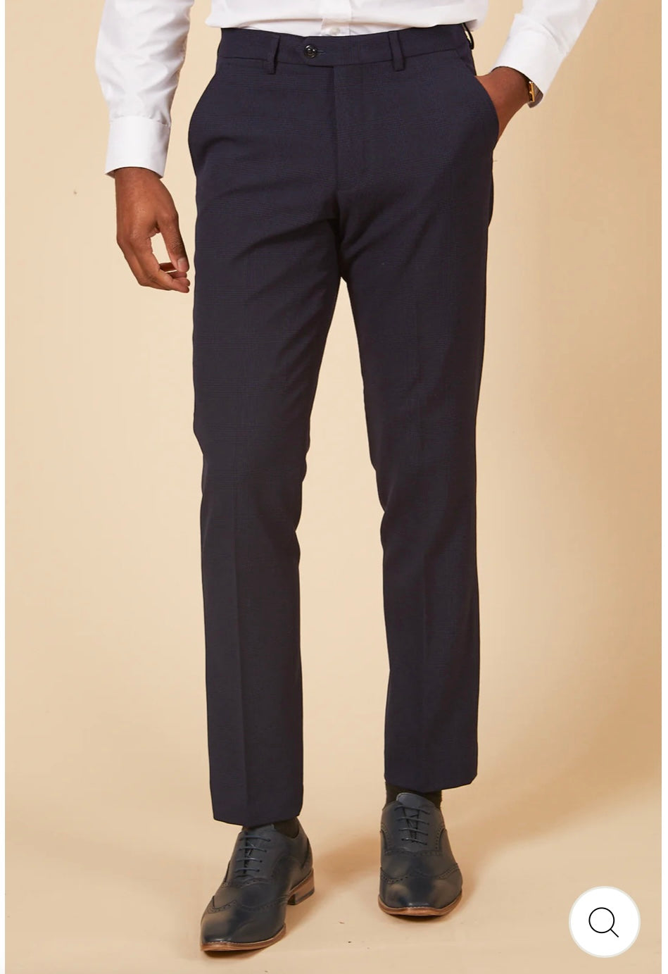 Marc Darcy Bromley Trousers In Navy