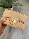 Aria Handbag In Beige