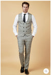 Marc Darcy Ross Waistcoat In Grey