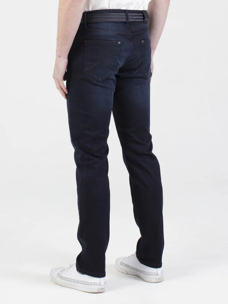 Mish Mash Flex Tapered Jeans In Twilight