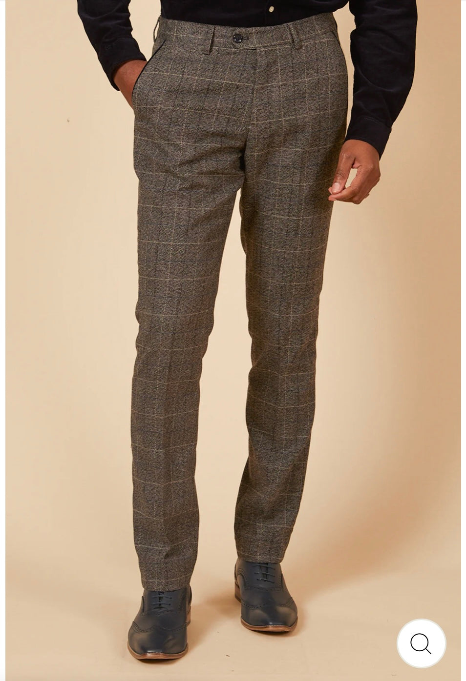 Marc Darcy Scott Trousers In Grey