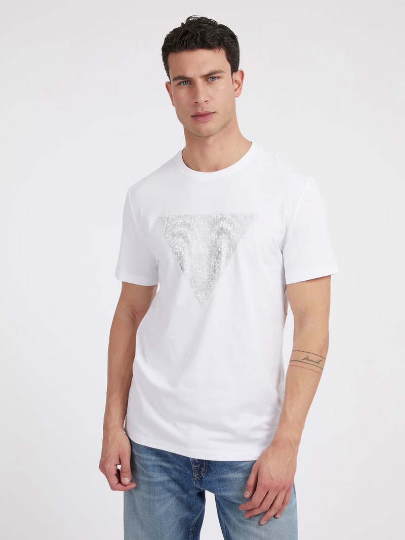 Guess Short Sleeved T-Shirt in White