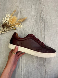 Sergio Duletti Clinton Casual Shoes In Wine