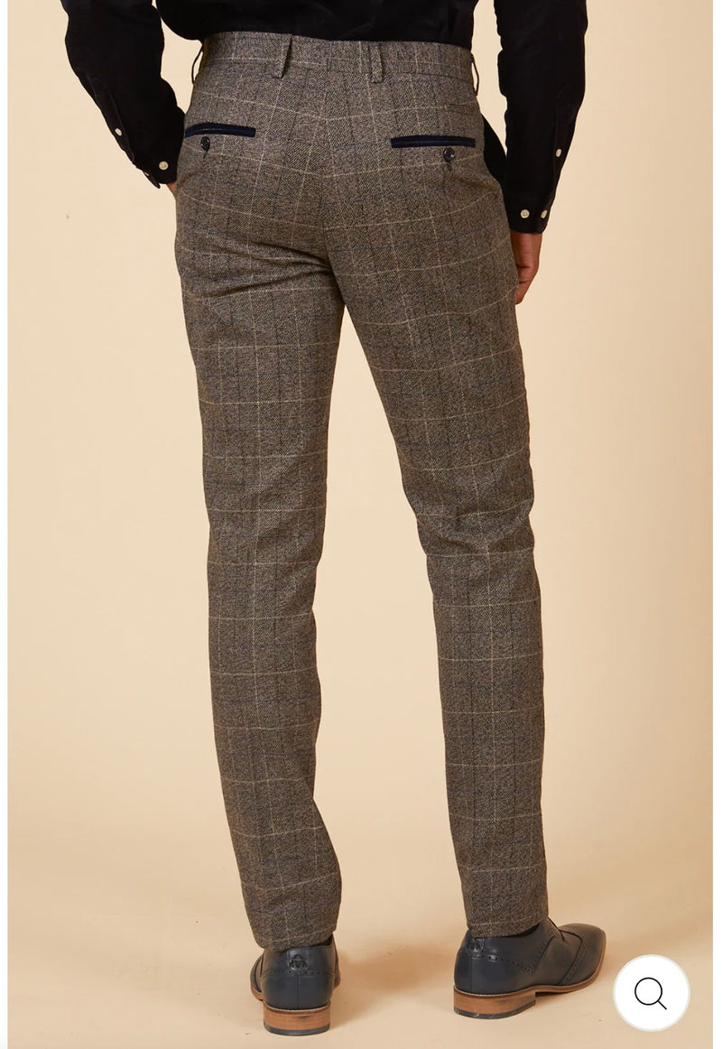 Marc Darcy Scott Trousers In Grey