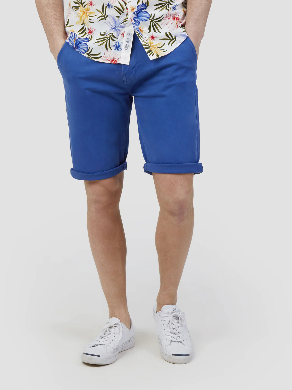 Mish Mash Weymouth Shorts In Royal Blue