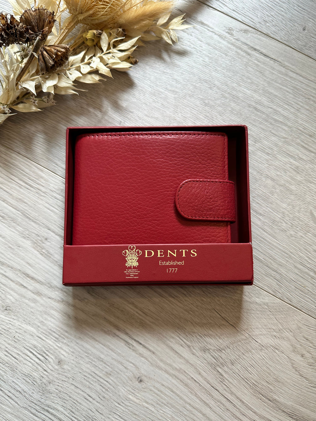 Dents Leather Wallet In Berry – elanclitheroe