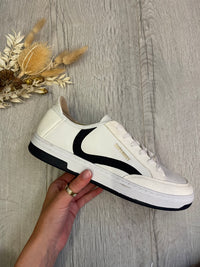 Superdry Basket Lux Low Trainer In White