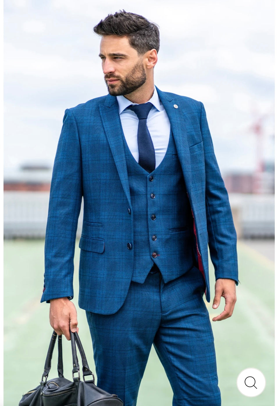 Marc Darcy Jerry Blazer in Blue