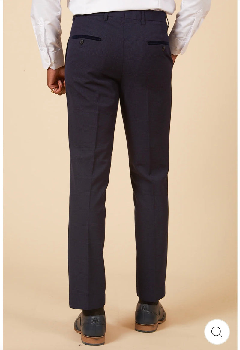 Marc Darcy Bromley Trousers In Navy