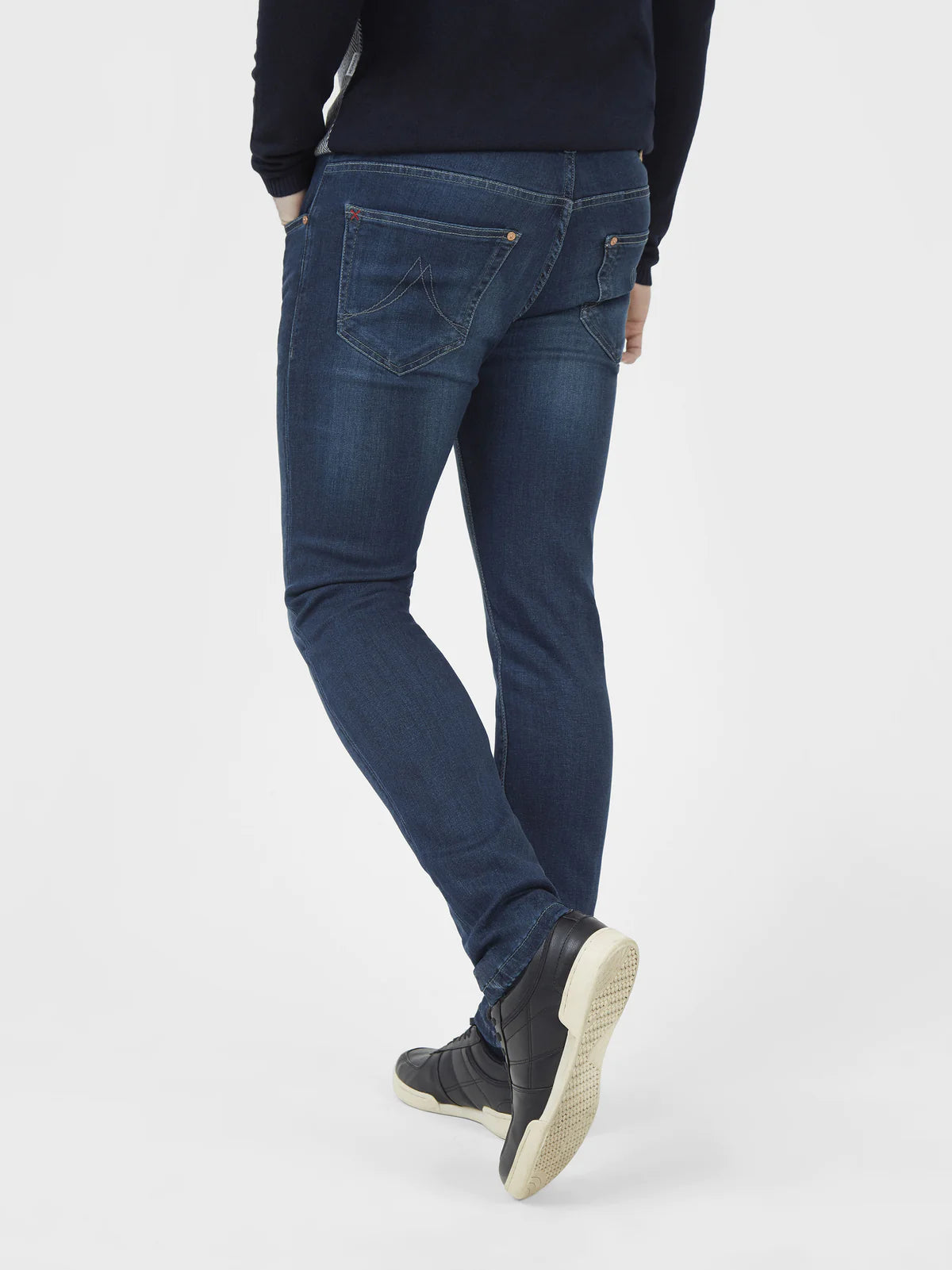 Mish Mash Slim Fit Jeans In Ocean Ink