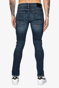 DML Grover Flxtreme Slim Fit Jeans In Dark Wash