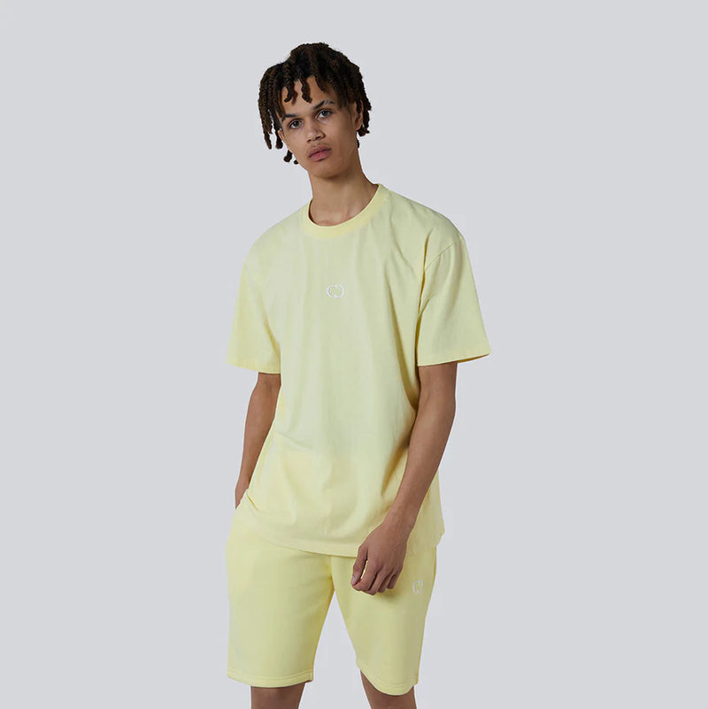 Criminal Damage Eco Essentials T-Shirt in Lemonade