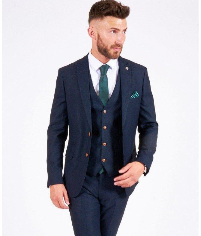 Marc Darcy Max Blazer in Navy Blue