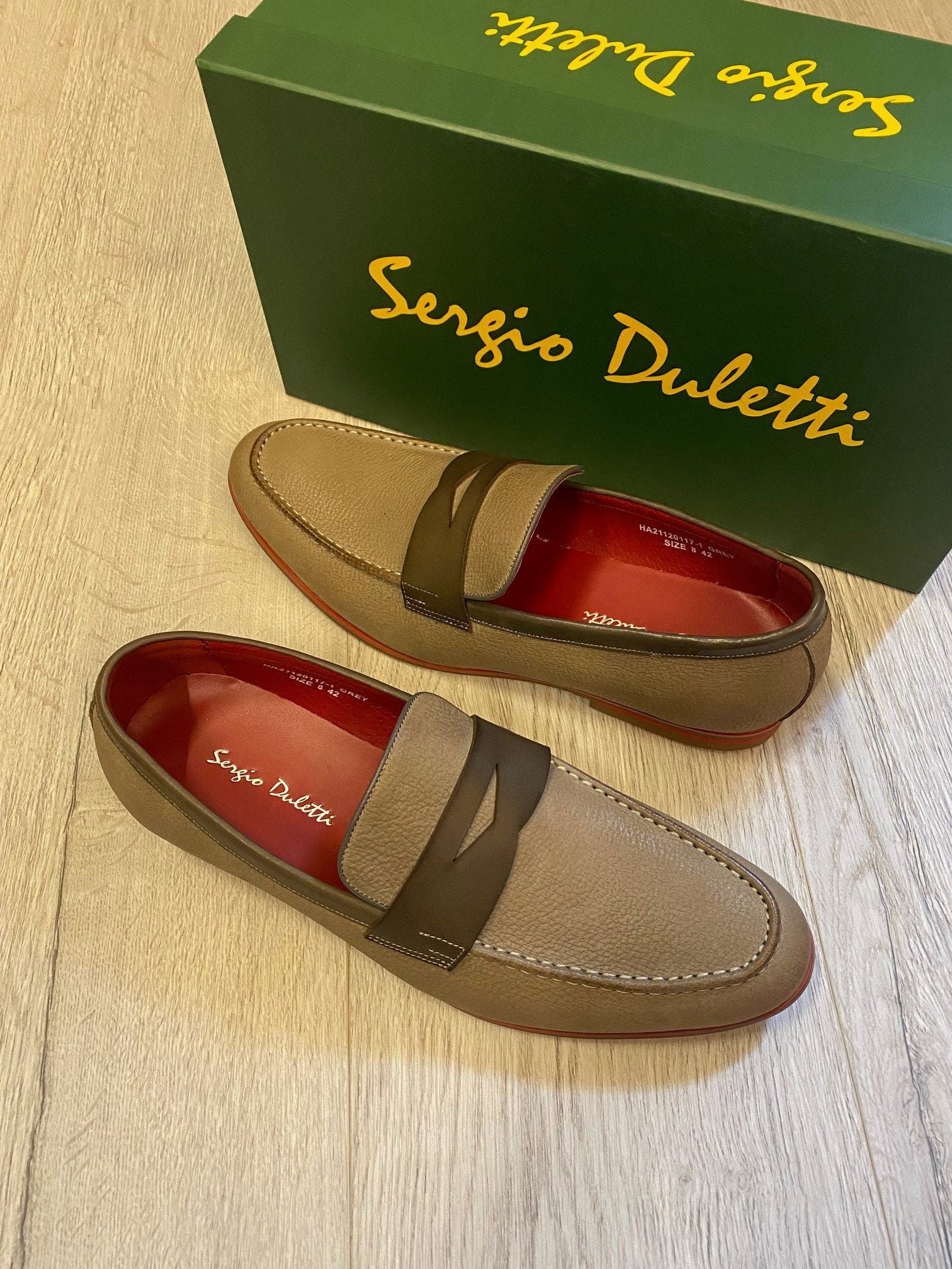 Sergio Duletti – Ruben Light Brown Loafer